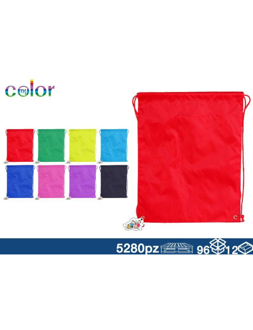 FLAT BACKPACK 34x42cm ASSORTED COLORS