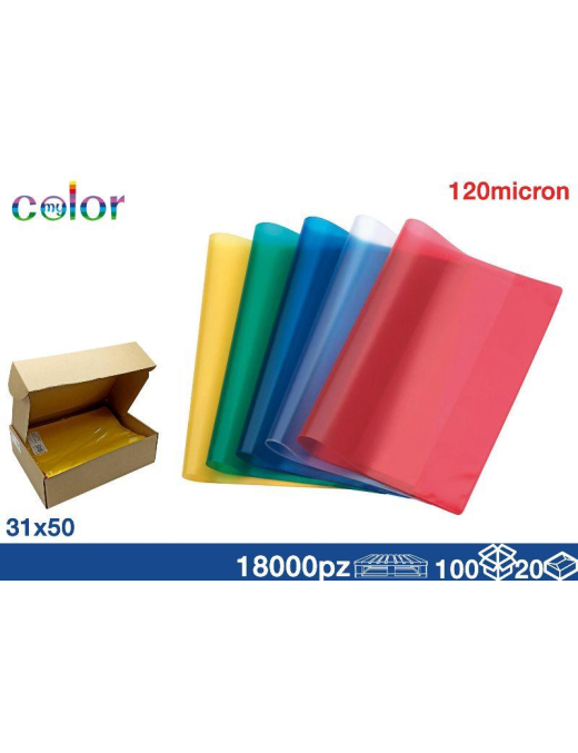 COPRIQUADERNO MAXI A4 CON ALETTE COLORI ASSORTITI