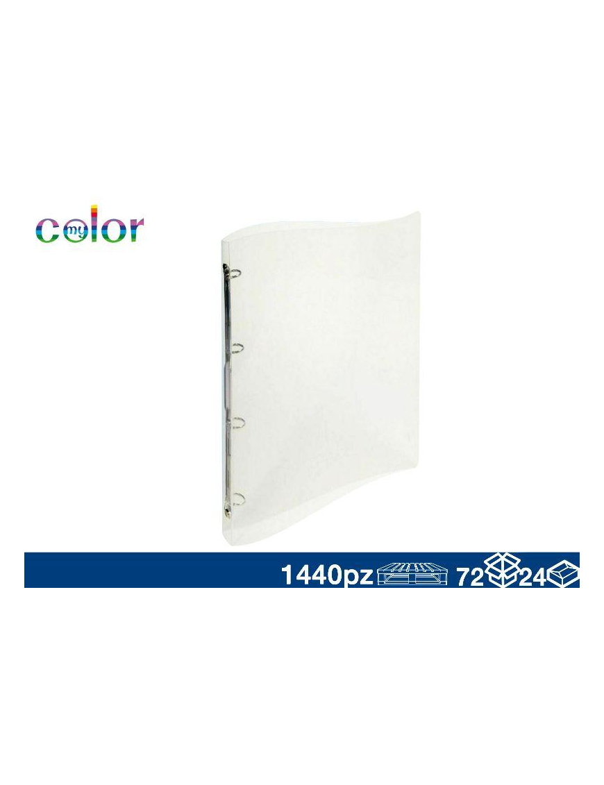 SOFT AND TRANSPARENT RING BINDER