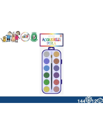 COLORI ACQUERELLO 12pezzi PERLA