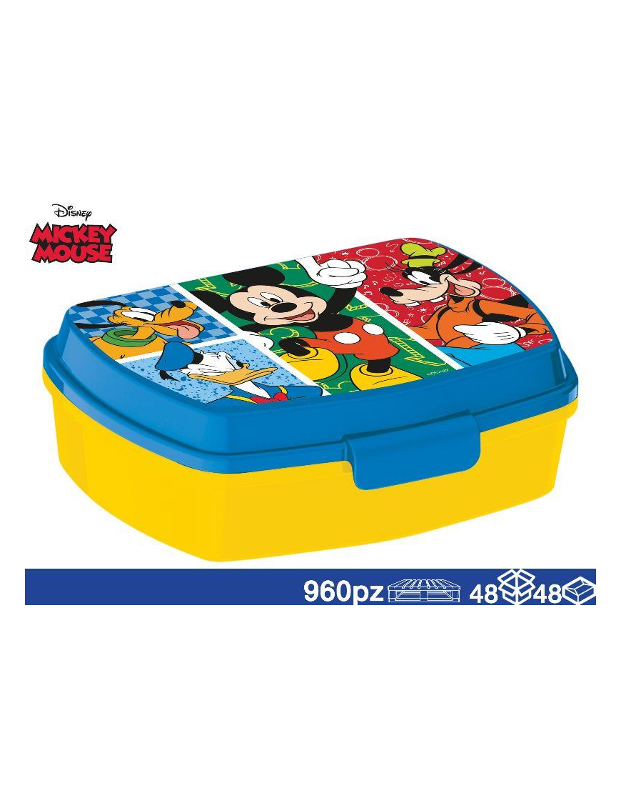 MICKEY RECTANGULAR LUNCH BOX