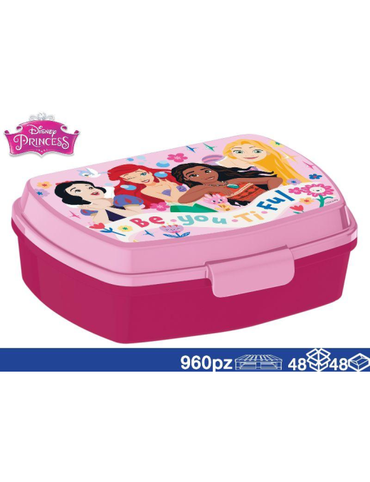 PRINCESS RECTANGULAR LUNCH BOX
