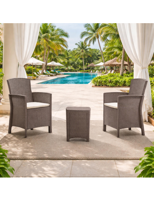 L.RATTAN TORTORA LIDO TERRACE SET