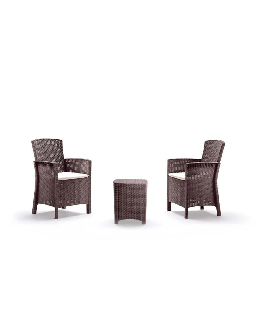 L. BROWN RATTAN LIDO TERRACE SET