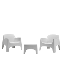 IBIZA 3-piece TERRACE SET WHITE