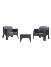 IBIZA 3-Piece Terrace Set, Graphite