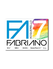 FABRIANO ALBUM ACQUERELLO 24x33 12fg
