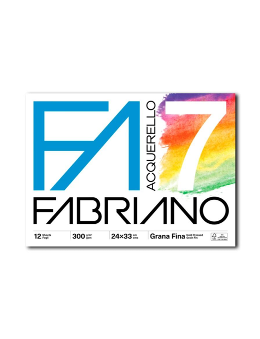 FABRIANO WATERCOLOR ALBUM 24x33 12 sheets