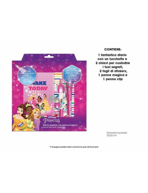 PRINCESS SECRET DIARY WITH MAGIC PEN