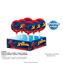 SPIDERMAN LECCA LECCA CON ACCESSORI SCUOLA