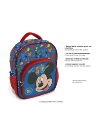 MICKEY ZAINO 30cm TASCA DELUXE