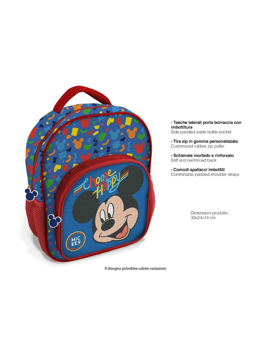 MICKEY ZAINO 30cm TASCA DELUXE