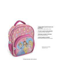 PRINCESS BACKPACK 30cm DELUXE POCKET