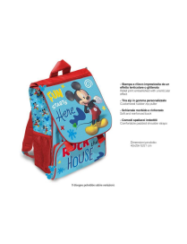 MICKEY ZAINO 40cm ESTENSIBILE PREMIUM