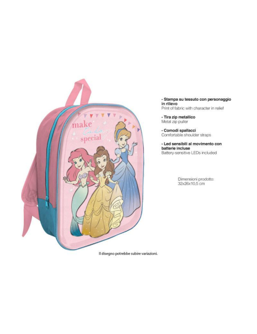 PRINCESS ZAINO LED 3D
