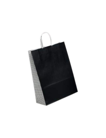 SHOPPER PARIGI NER 22+10x29 100gr 200657