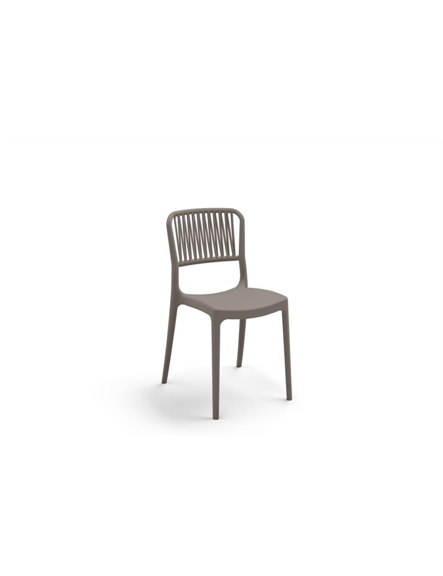 VIOLA SEDIA SENZA BRACCIOLI TORTORA SET 4pz