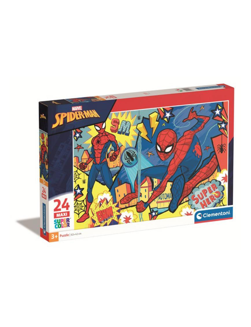 MAXI PUZZLE 24 PIECES. SPIDERMAN MARVEL