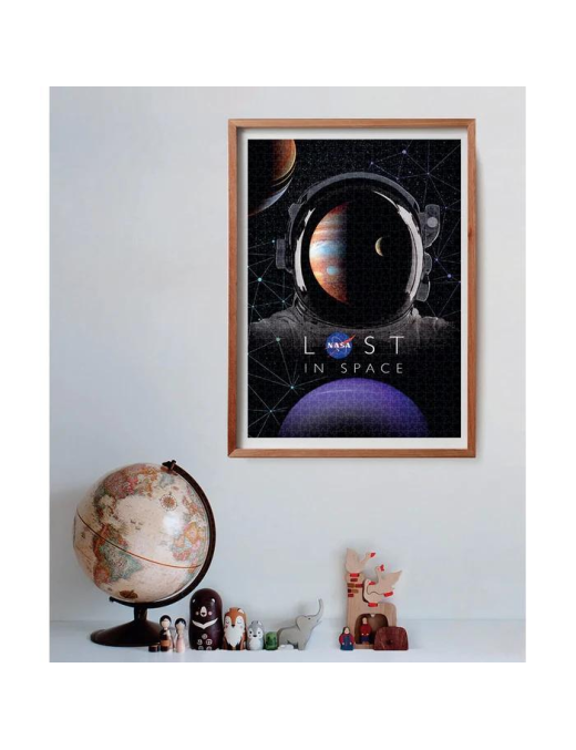 PUZZLE 1000 PEZZI. ROUND SPACE COLLECTION