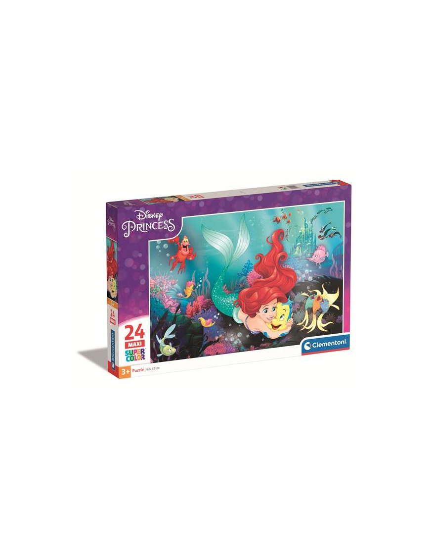 MAXI PUZZLE 24 PIECES. LITTLE MERMAID