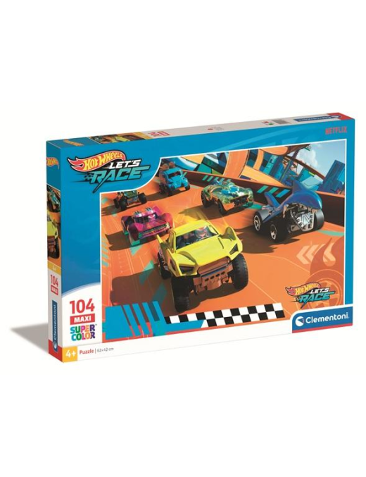 MAXI PUZZLE 104 pieces HOTWHEELS