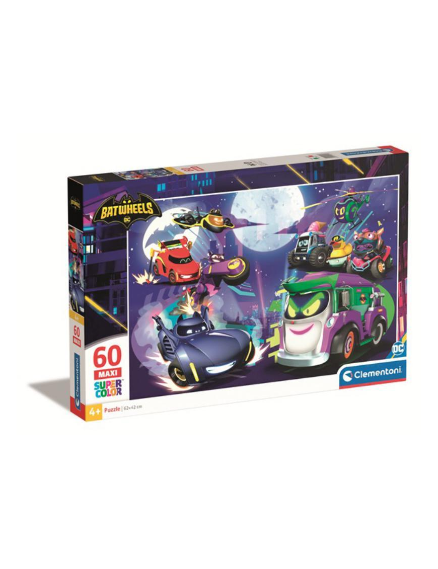 PUZZLE MAXI  60pezzi  BATWHEELS