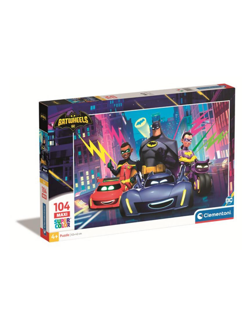 PUZZLE MAXI 104pezzi  BATWHEELS