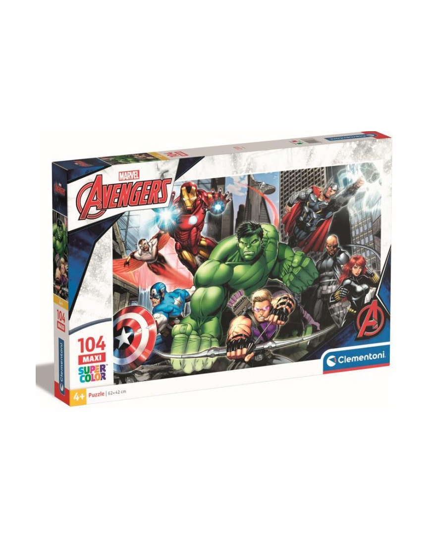 PUZZLE MAXI 104 PEZZI. AVENGERS