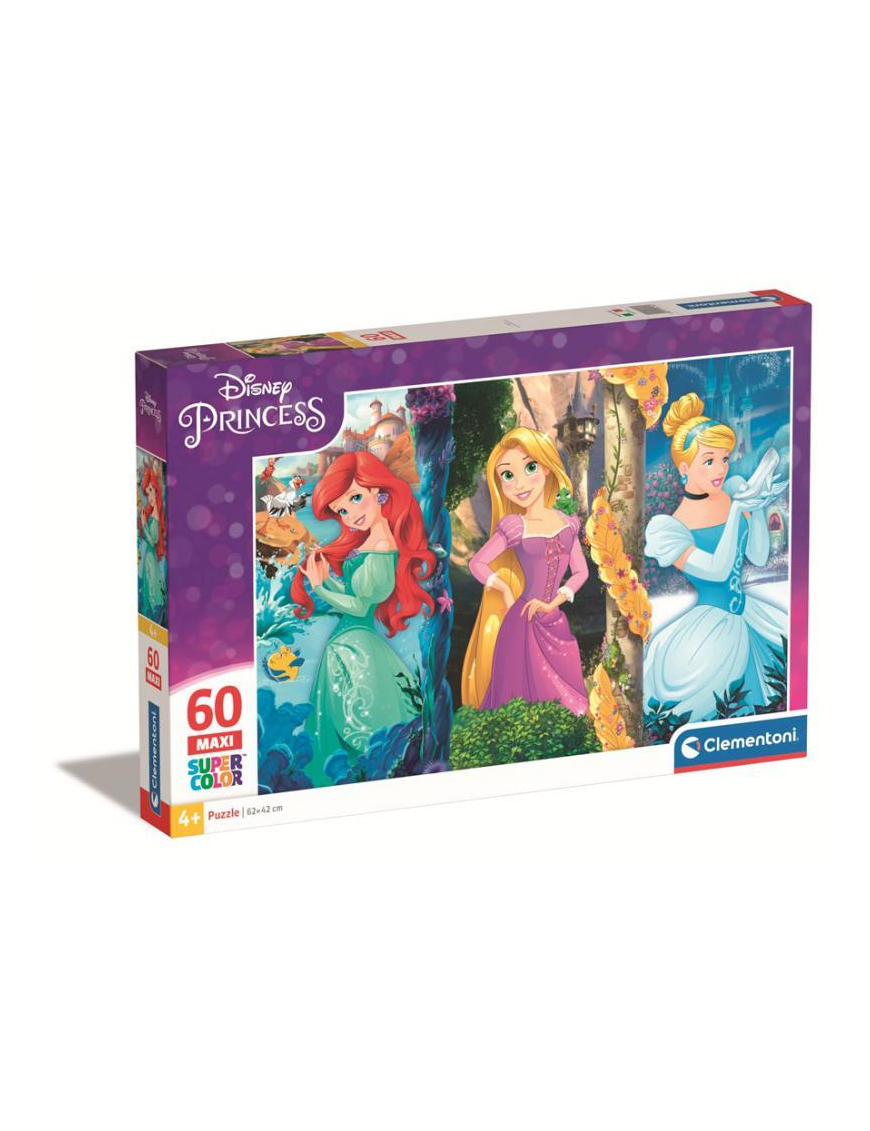 PUZZLE MAXI  60 PEZZI. PRINCESS
