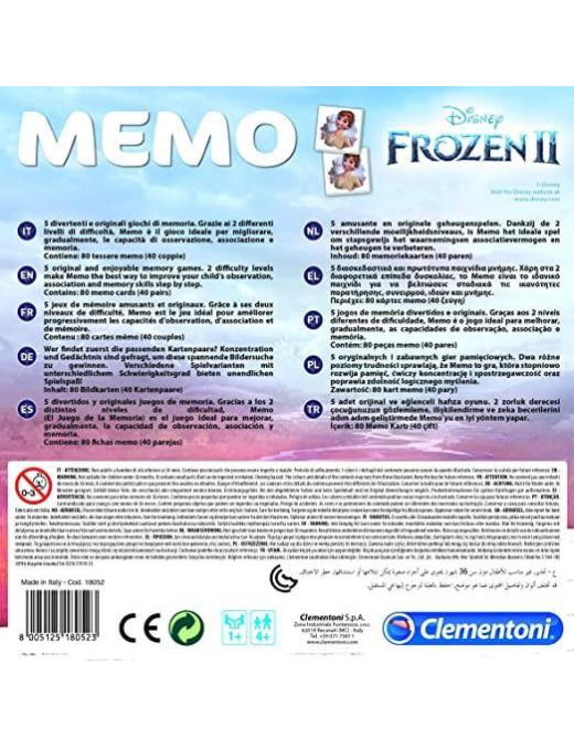 FROZEN MEMO GAME