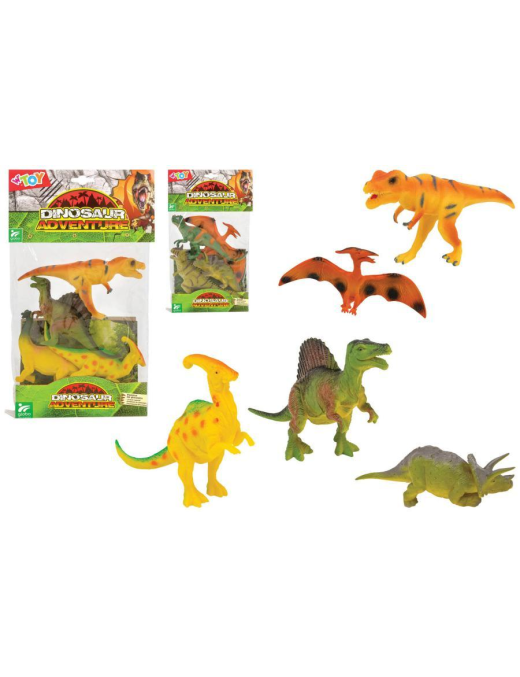 ANIMALI DINOSAURI 4 PEZZI