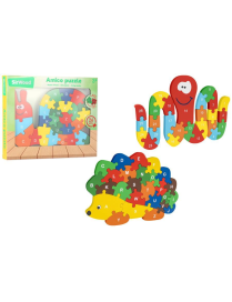 PUZZLE LETTERE/NUMERI 26 PEZZI