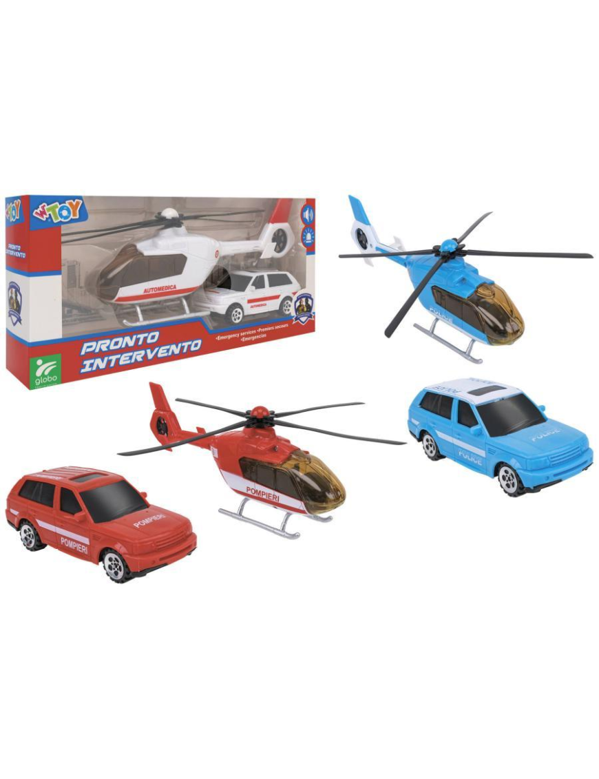 HELICOPTER WITH LIGHTS AND SOUNDS