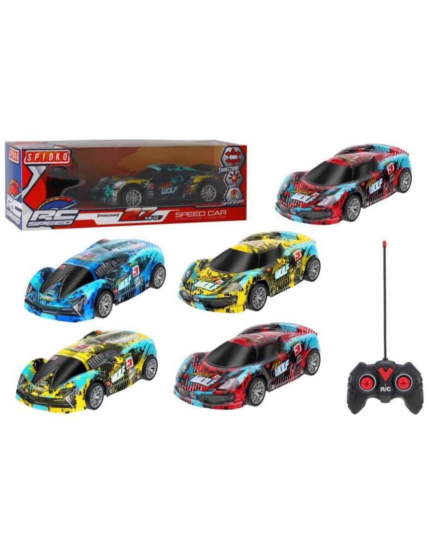 SPIDKO RADIO COMANDO  AUTO SPORT CON LUCI