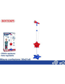 BONTEMPI MICROPHONE WITH ADJUSTABLE STAND 110cm