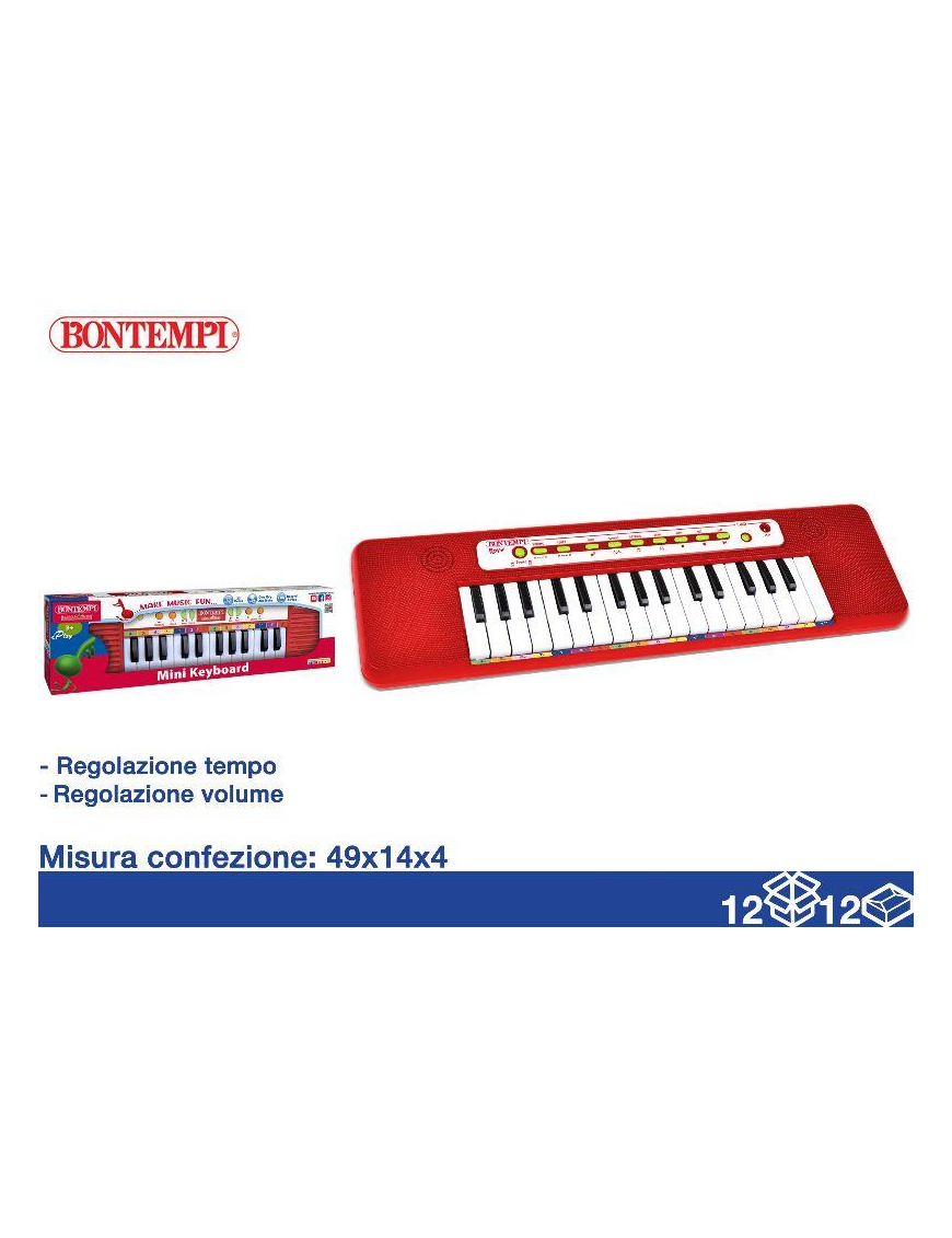 BONTEMPI TASTIERA 46cm 32 TASTI