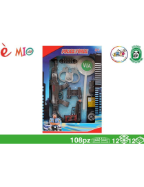 ACCESSORI POLIZIA  8pz