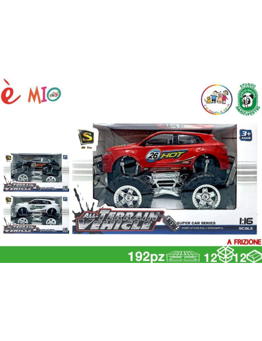 FUORISTRADA A FRIZIONE 21cm