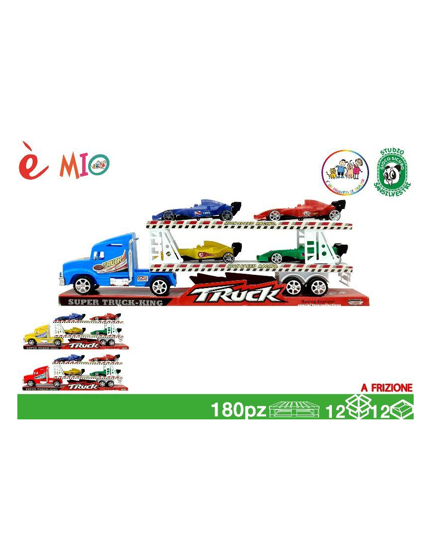 CAMION 45cm CON MACCHININE
