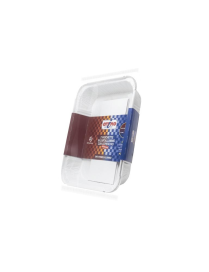 8-PORTION ALUMINUM TRAY 2 pcs