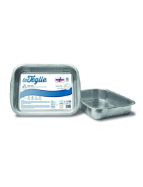 VASCHETTA ALLUMINIO TRIPLO  8porz 2pz