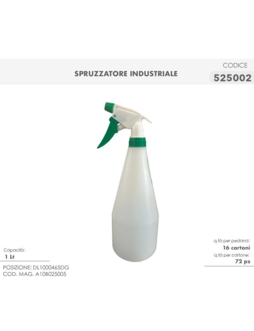 L.GARDEN SPRUZZATORE INDUSTRIALE 1lt
