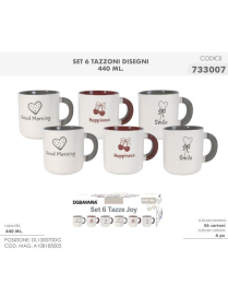 TAZZE JOY 6pz 440ml 733007