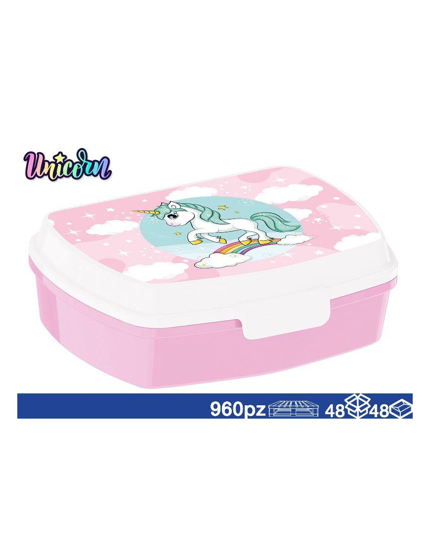 UNICORN RECTANGULAR LUNCH BOX