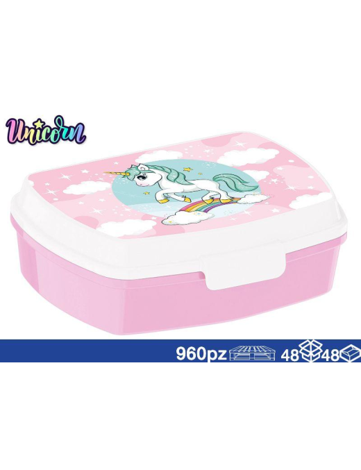 UNICORN RECTANGULAR LUNCH BOX