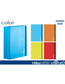 CARTELLINA CON ELASTICO dorso 8cm