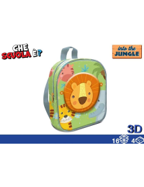 ZAINO 3D GIUNGLA 30cm