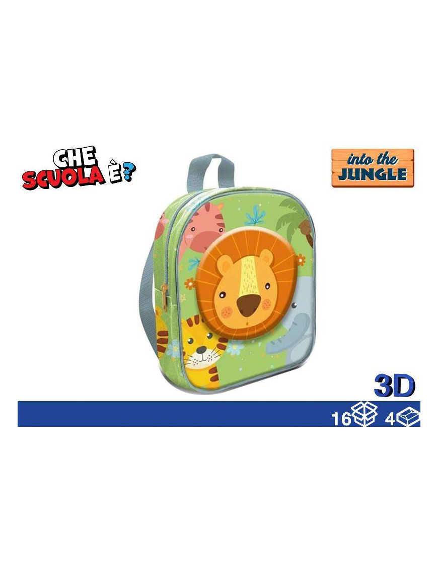 3D JUNGLE BACKPACK 30cm