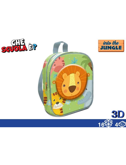 3D JUNGLE BACKPACK 30cm