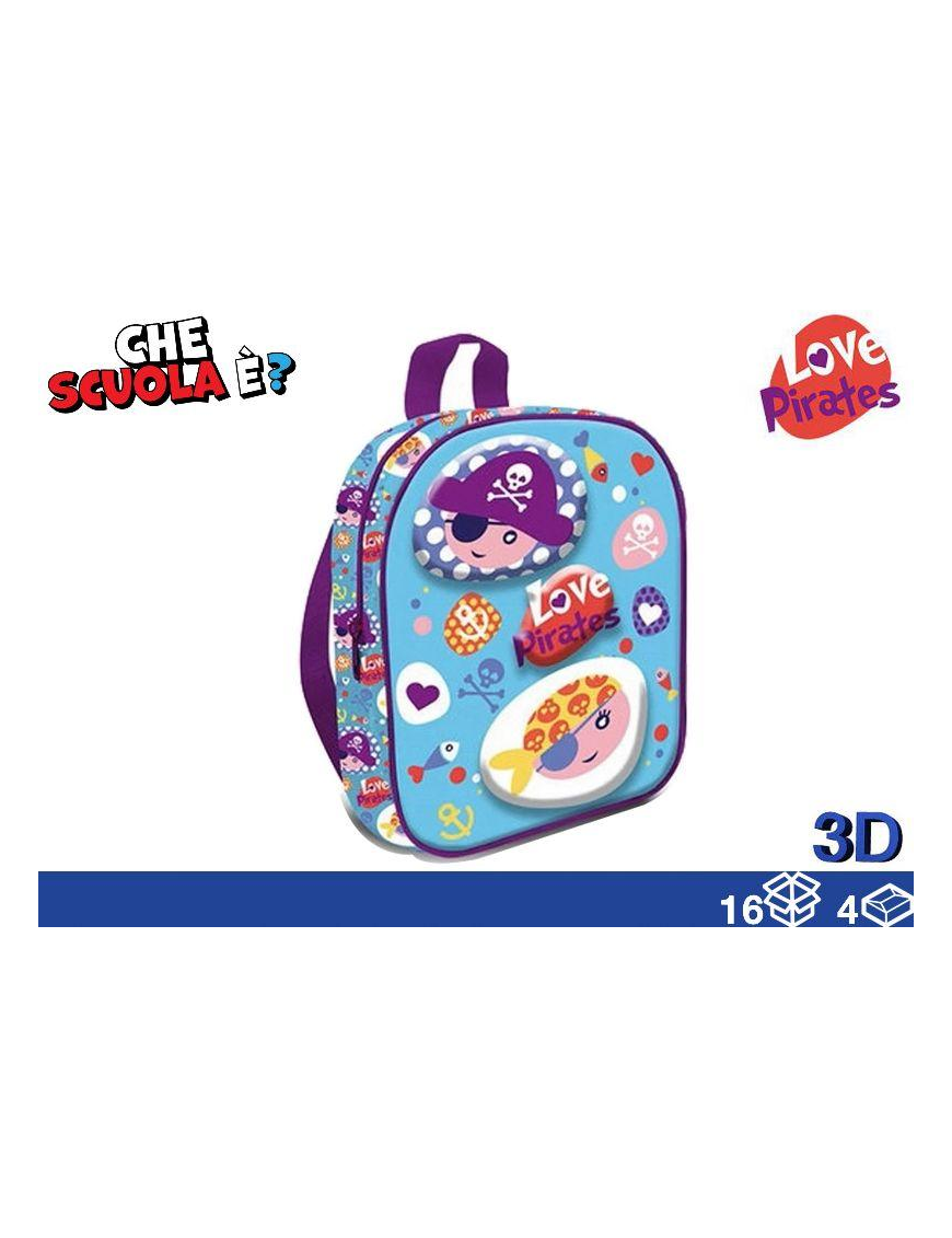 3D PIRATE BACKPACK 30cm